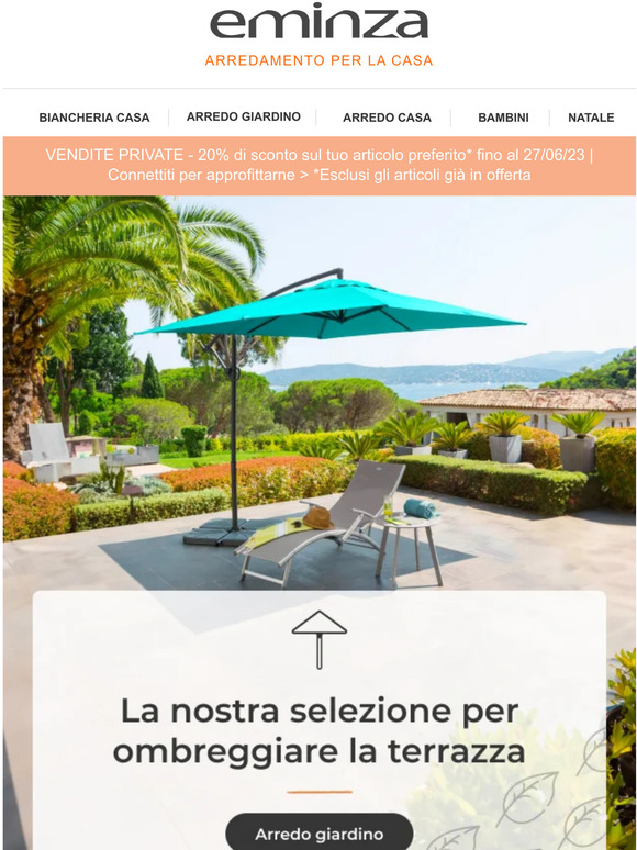 Come ombreggiare il terrazzo?