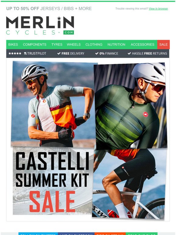 Castelli Summer Kit Sale