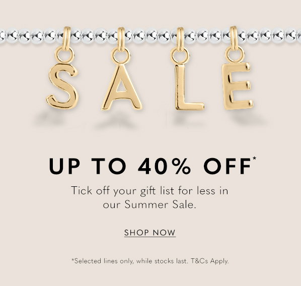 Summer Sale - Up To 40% Off