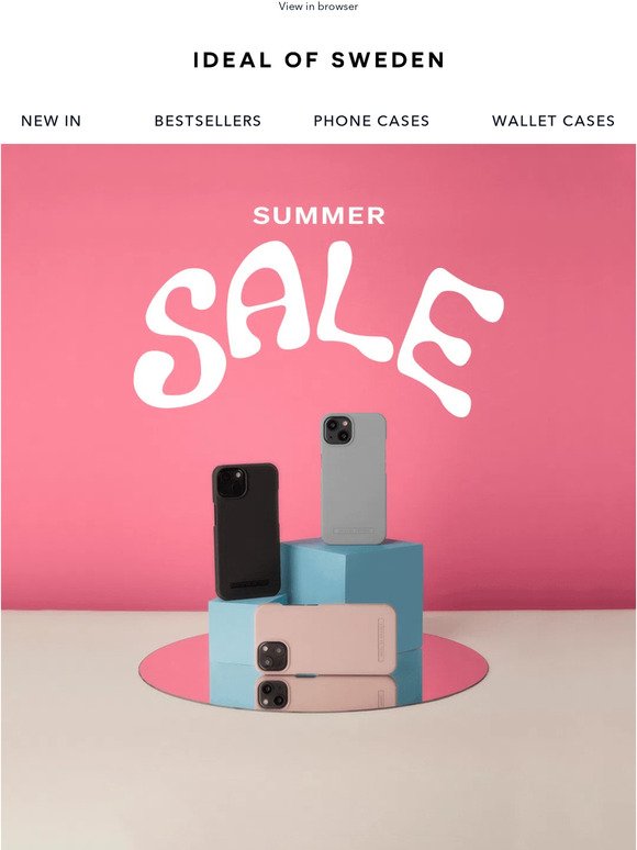 🔥 Summer Sale – Up to 50% off Seamless Cases