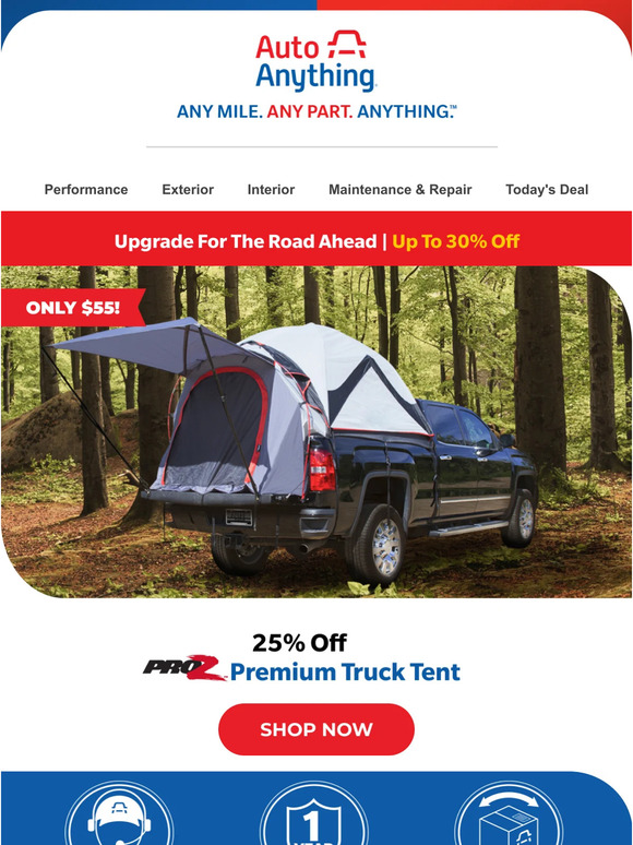 Proz premium truck outlet tent