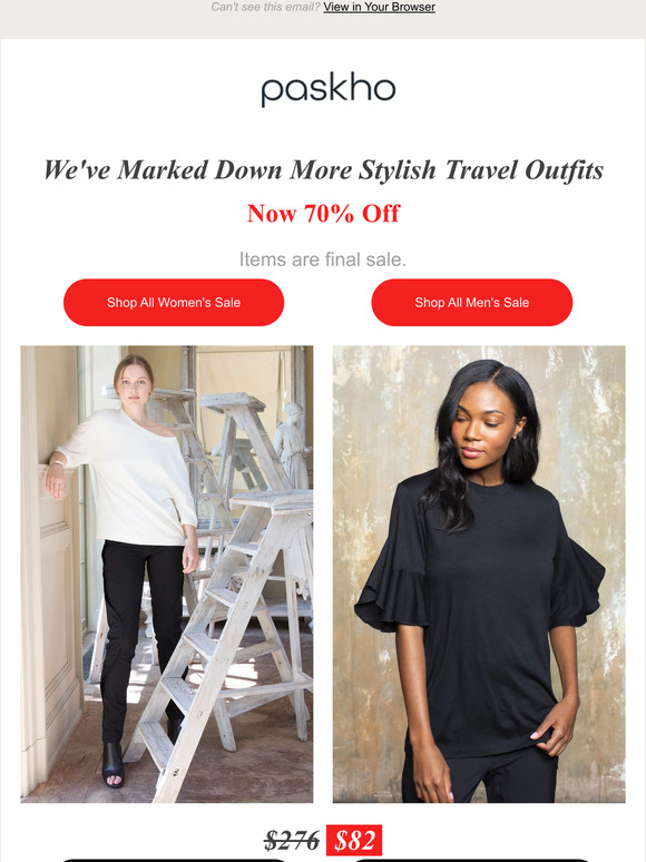 Additional Items, 70% Off