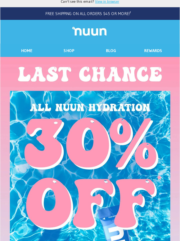 30% Off Ends TONIGHT!