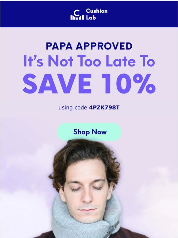 Papa approved and 10% off 🥰