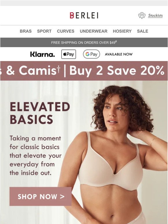 Berlei: Bras from $29. Happy Boxing Day!