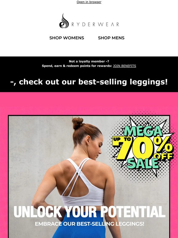 Leggings Edit : Shop Up to 70% OFF  🍑🔥
