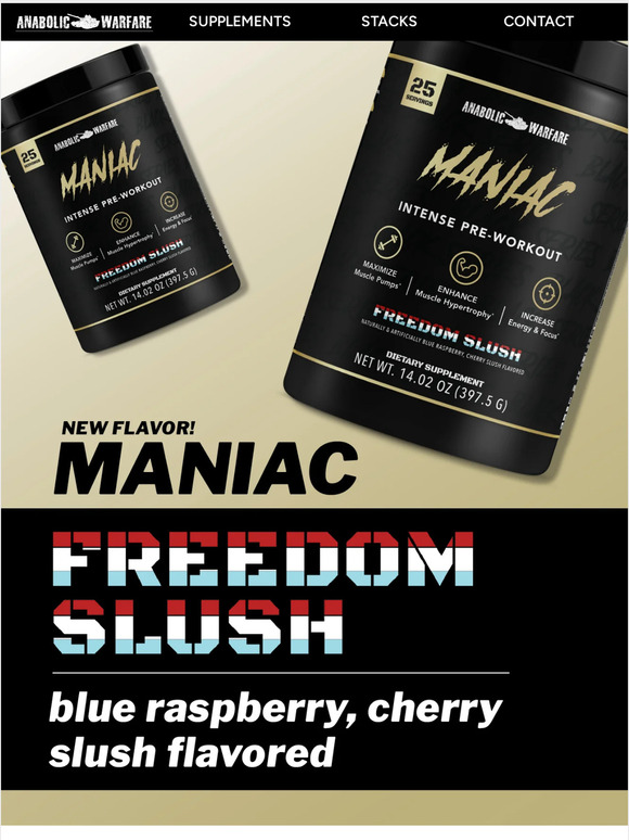 🔥 NEW MANIAC FLAVOR 🔥