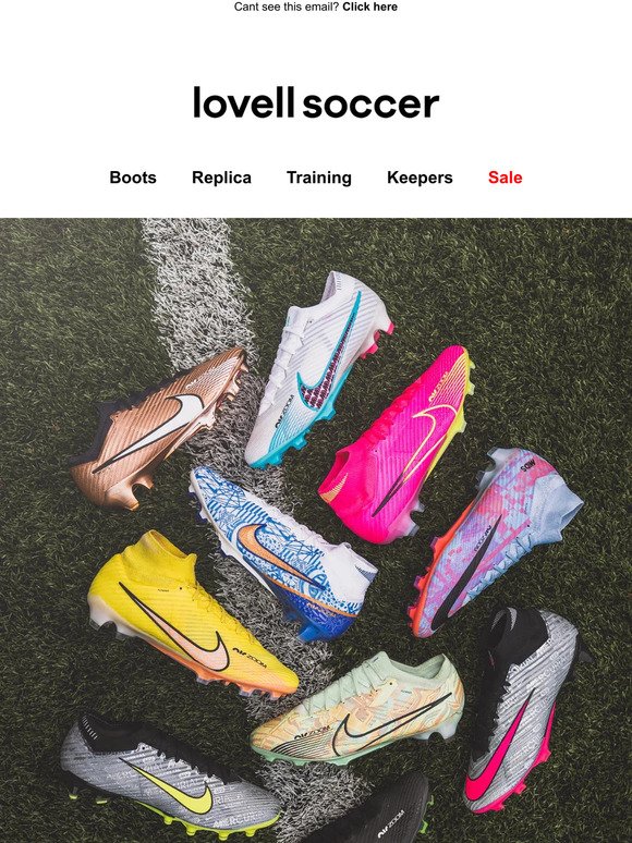 Lovell Soccer – Football Boots, Shirts, Training & Equipment