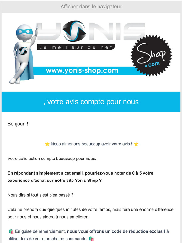 Partagez Votre Avis 🌟