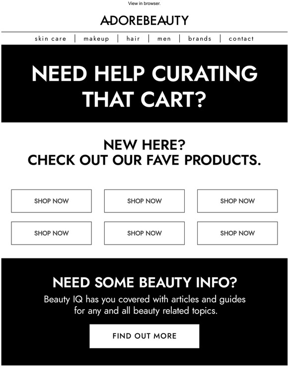 Adore Beauty Had your eye on something? Milled