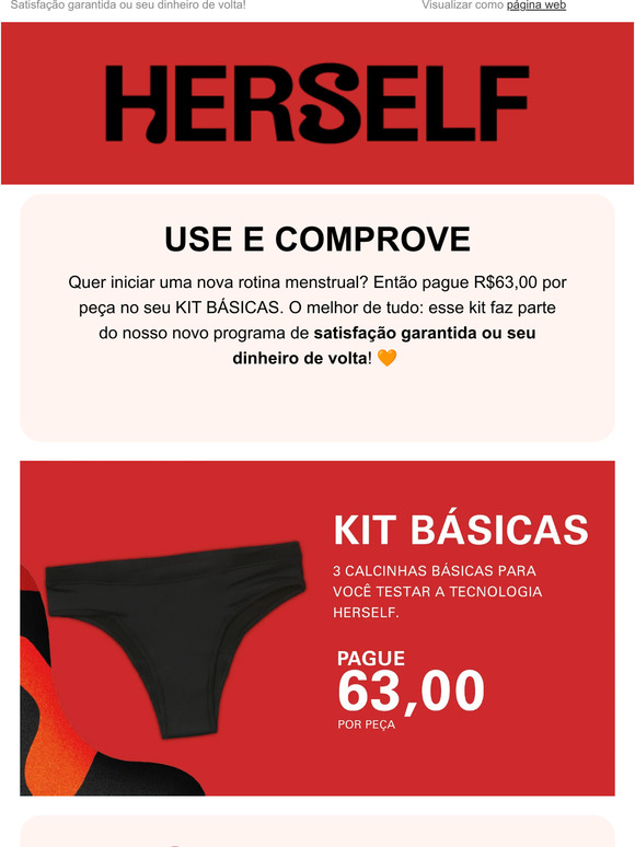 A partir de R$63: USE E COMPROVE 😱
