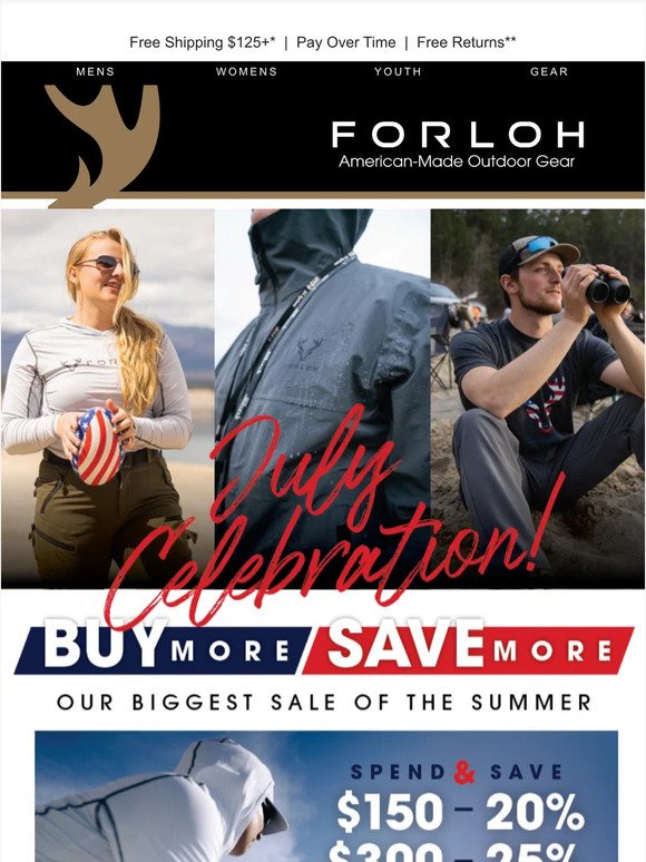 Buy More & Save More  |  Independence Celebration!