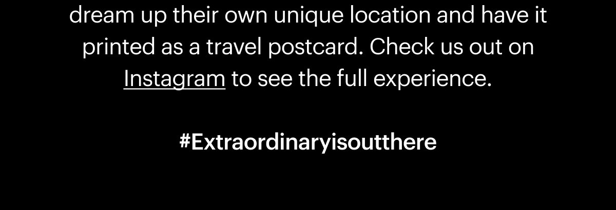 Check us out on Instagram to see the full experience.