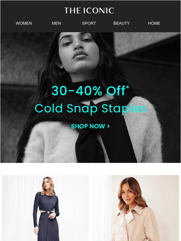 30-40% OFF* all your winter faves?! Now that'll warm you up 🔥