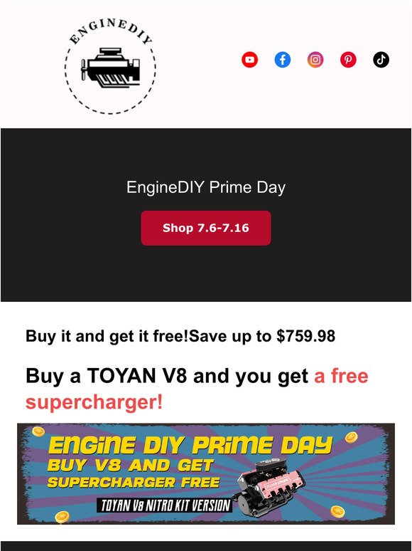 Enginediy EngineDIY Prime Day Event Preview Milled