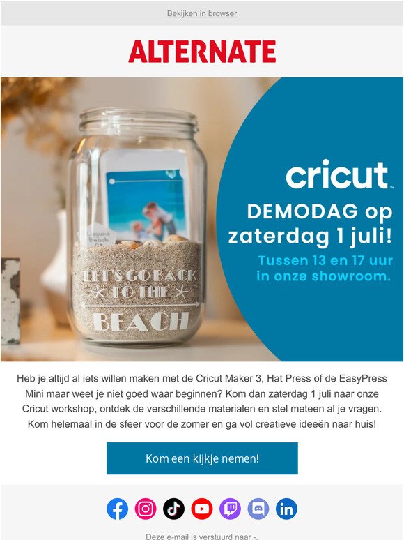Cricut demodag: Summer vibes!