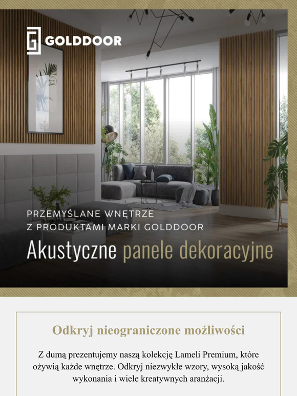 Akustyczne panele dekoracyjne - Obejrzyj katalog 👉