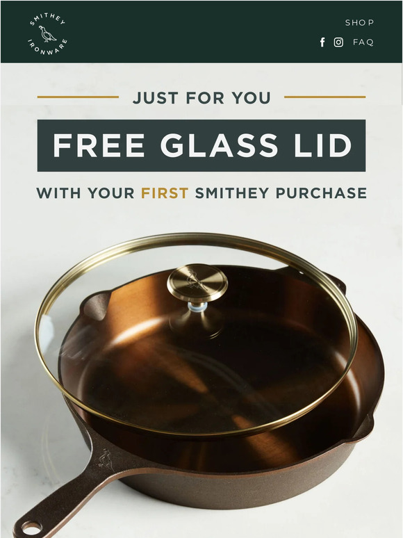 Smithey Ironware Company - No tricks, our treat! This weekend only, 50% off  any engraving service charge. Get a head start on an enviable holiday gift  or personalize your future family heirloom.