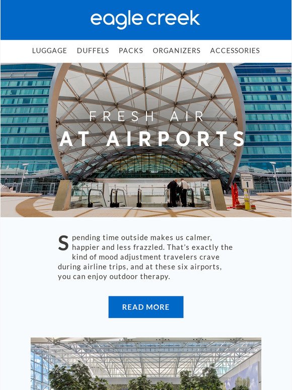 Fresh air at airports?