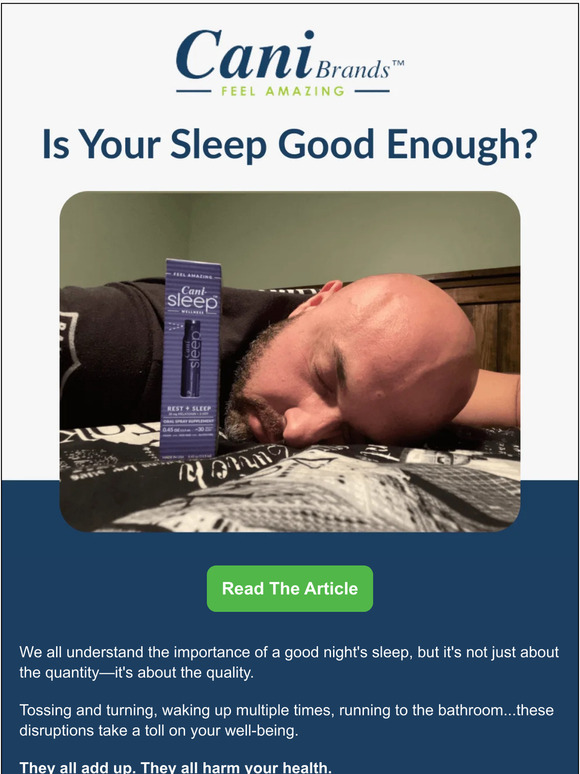 Hey - is yours good enough?