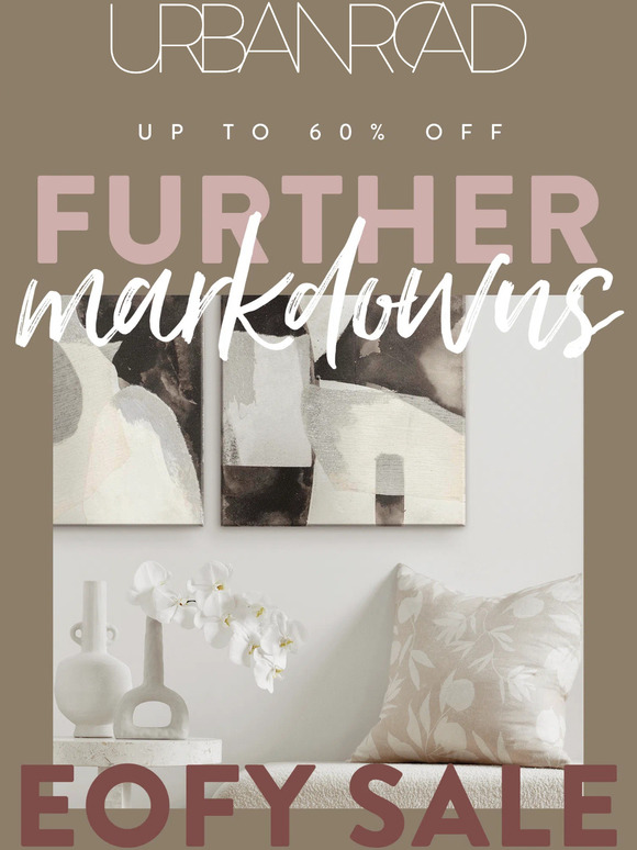 Did we tell you, there are further markdowns? 😱💰
