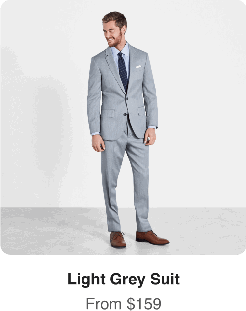 Light grey suit