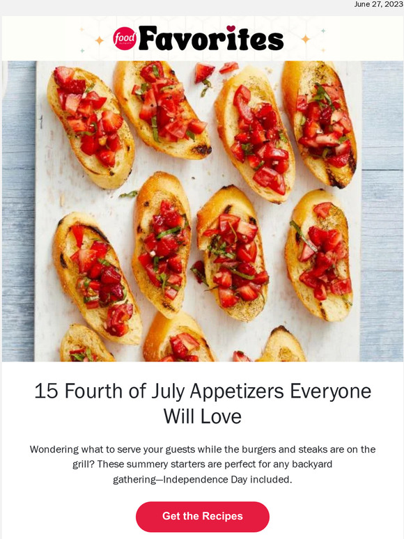 15 Fourth of July Appetizers Everyone Will Love