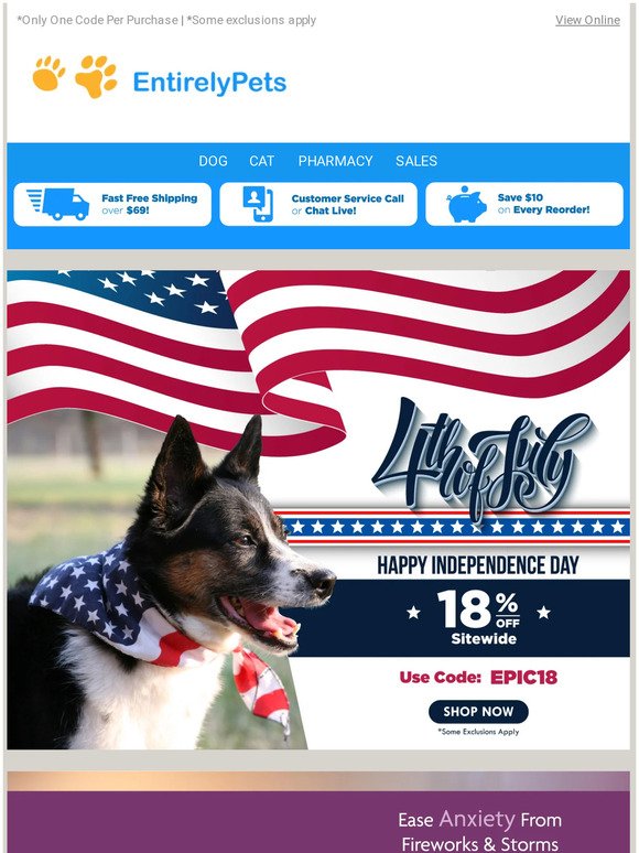 🧨 Paw-sitively Patriotic!