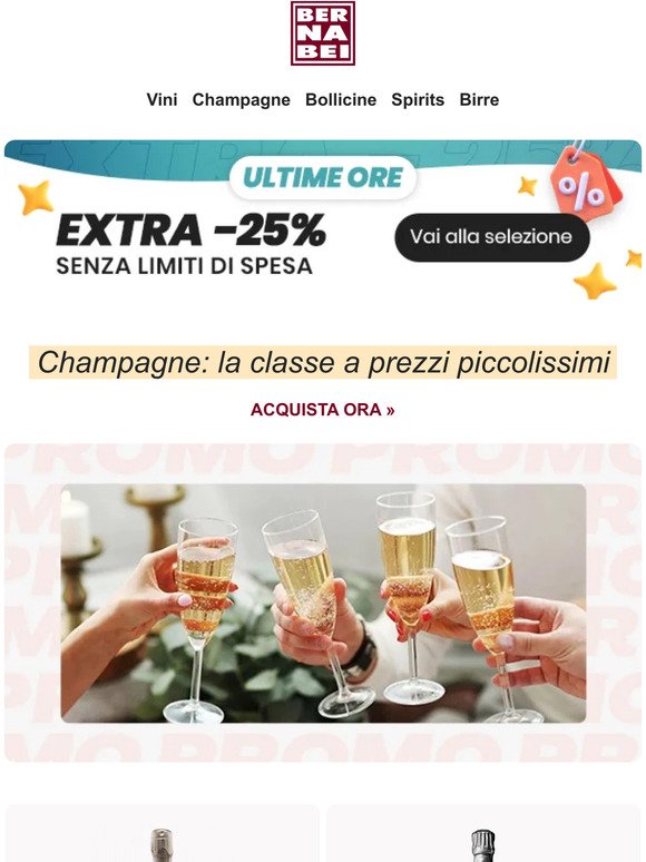 IN SCADENZA ⭐ (-39%) Champagne