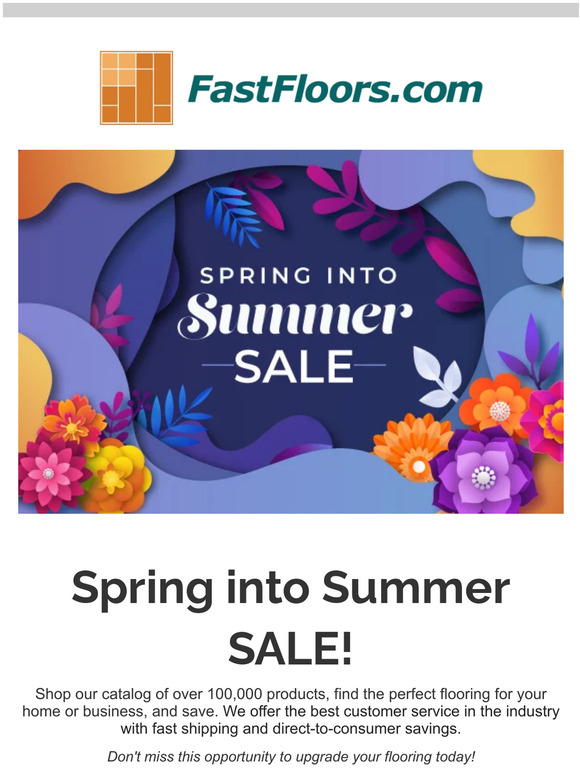 Spring into Summer