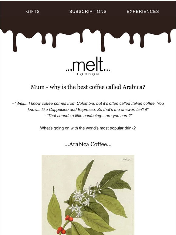 Melt: Why is coffee called Arabica? ☕ | Milled