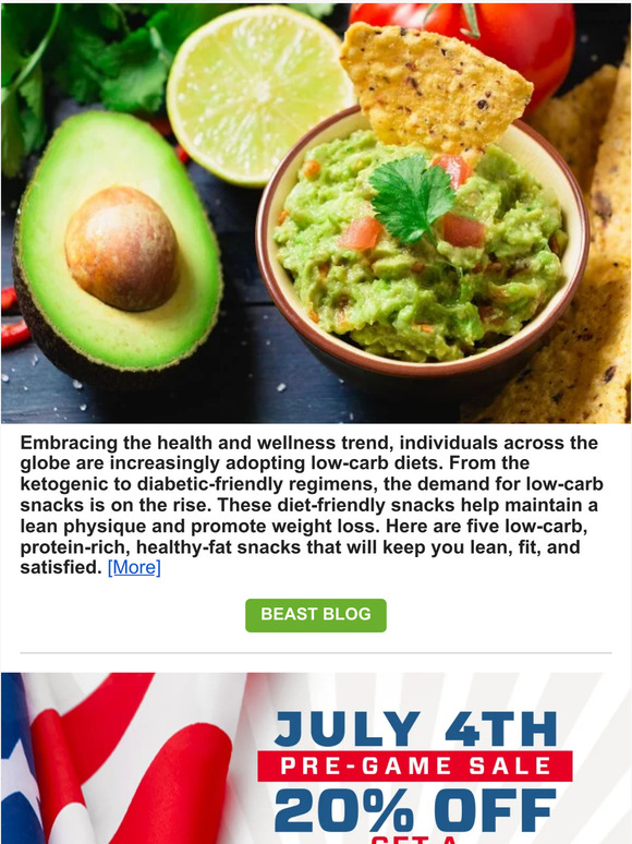 5 Low Carb Snacks That Will Keep You Lean