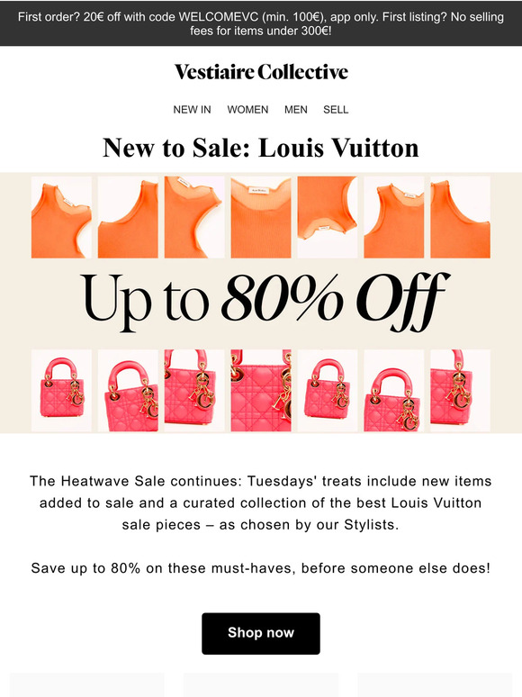 Louis Vuitton Sale - up to 50% - the hottest deals - Vestiaire