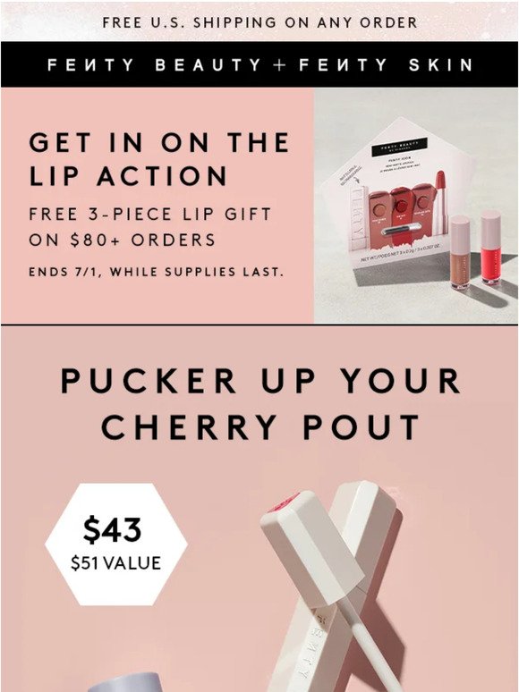 💦 Juicy tint + all-day nourishment—Cherry Pout Duo
