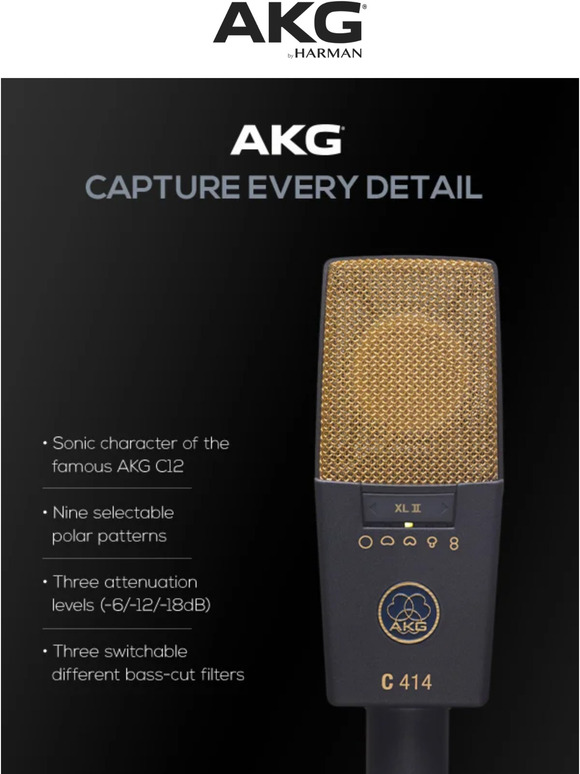 AKG Highest Grade Microphone - C414 XLII at $180 off