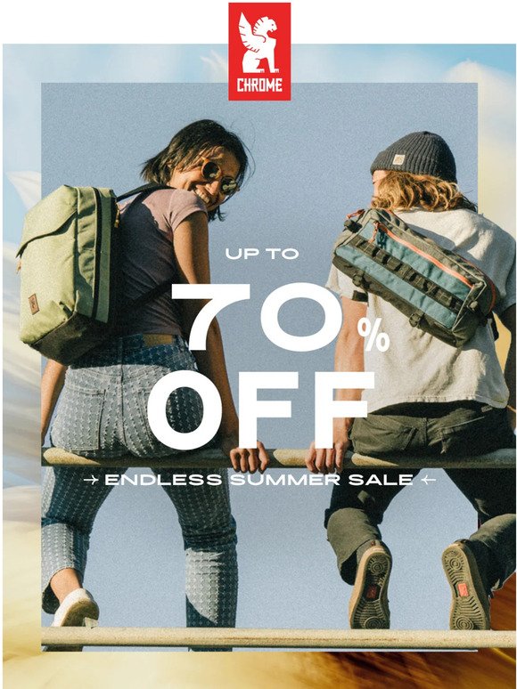 Up to 70% Off Summer Sale