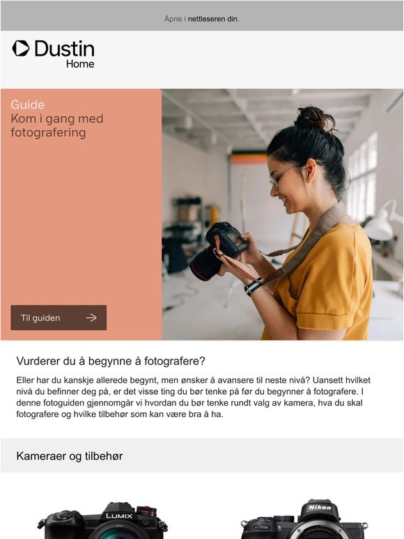 Vurderer du å begynne å fotografere?