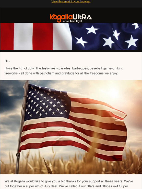 Light Up the Summer Nights - Stars and Stripes Super Special
