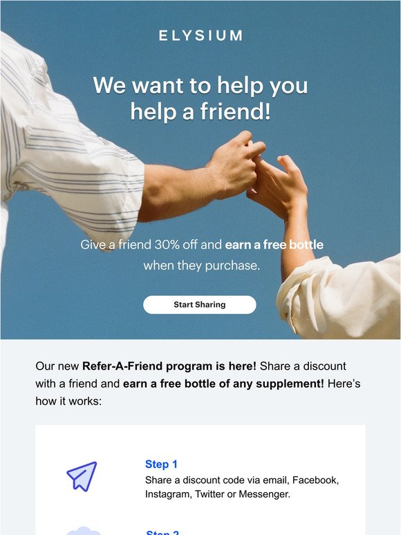 We’ve launched our refer-a-friend program!