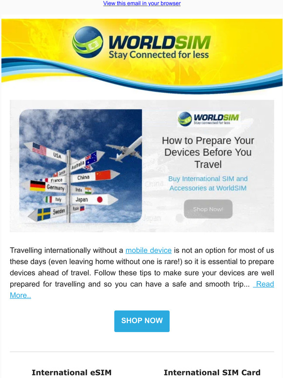How to Prepare Your Devices Before You Travel