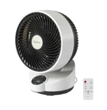 Sygonix  stolný ventilátor 50 W (Ø x v) 250 mm x 318 mm biela