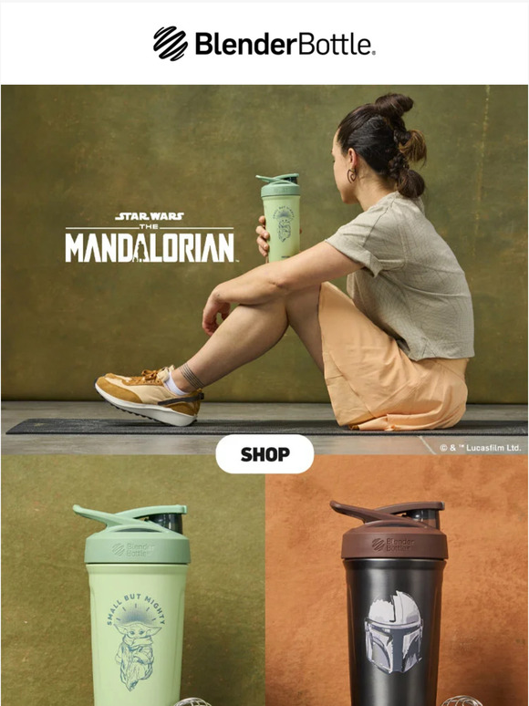 blenderbottle This is the way. New The Mandalorian shakers drop now
