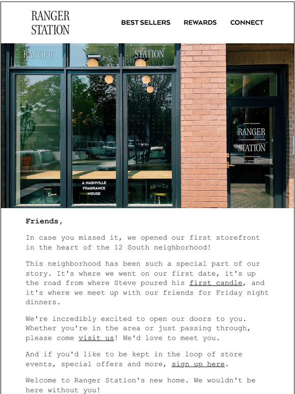 Introducing Ranger Station's first store 🐎