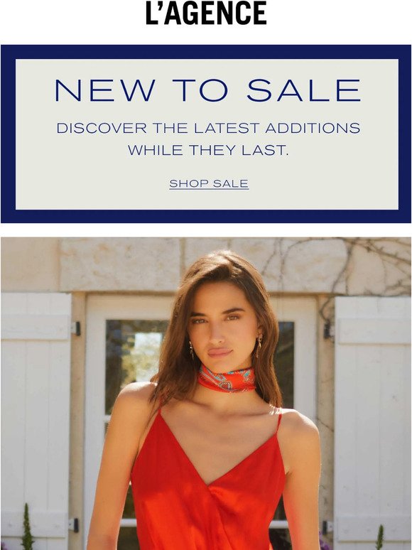 Just In: New Sale Styles