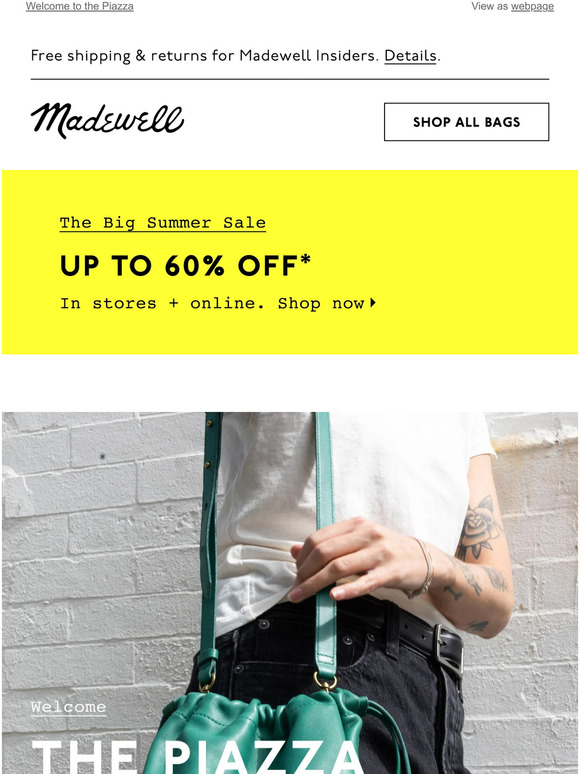 Madewell Email Newsletters Shop Sales, Discounts, and Coupon Codes