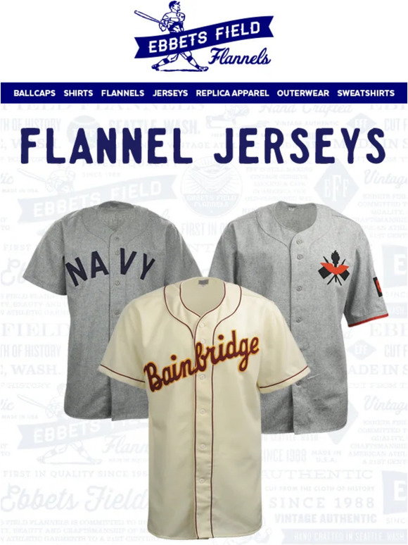 Ebbets Field Flannels Bronx Giants 1922 Home Jersey
