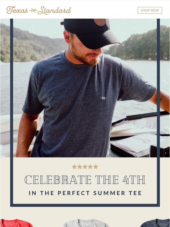 Celebrate the 4th in the Perfect Summer Tee