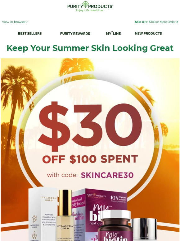 Purity Products How Much Skin Are You Showing? Milled