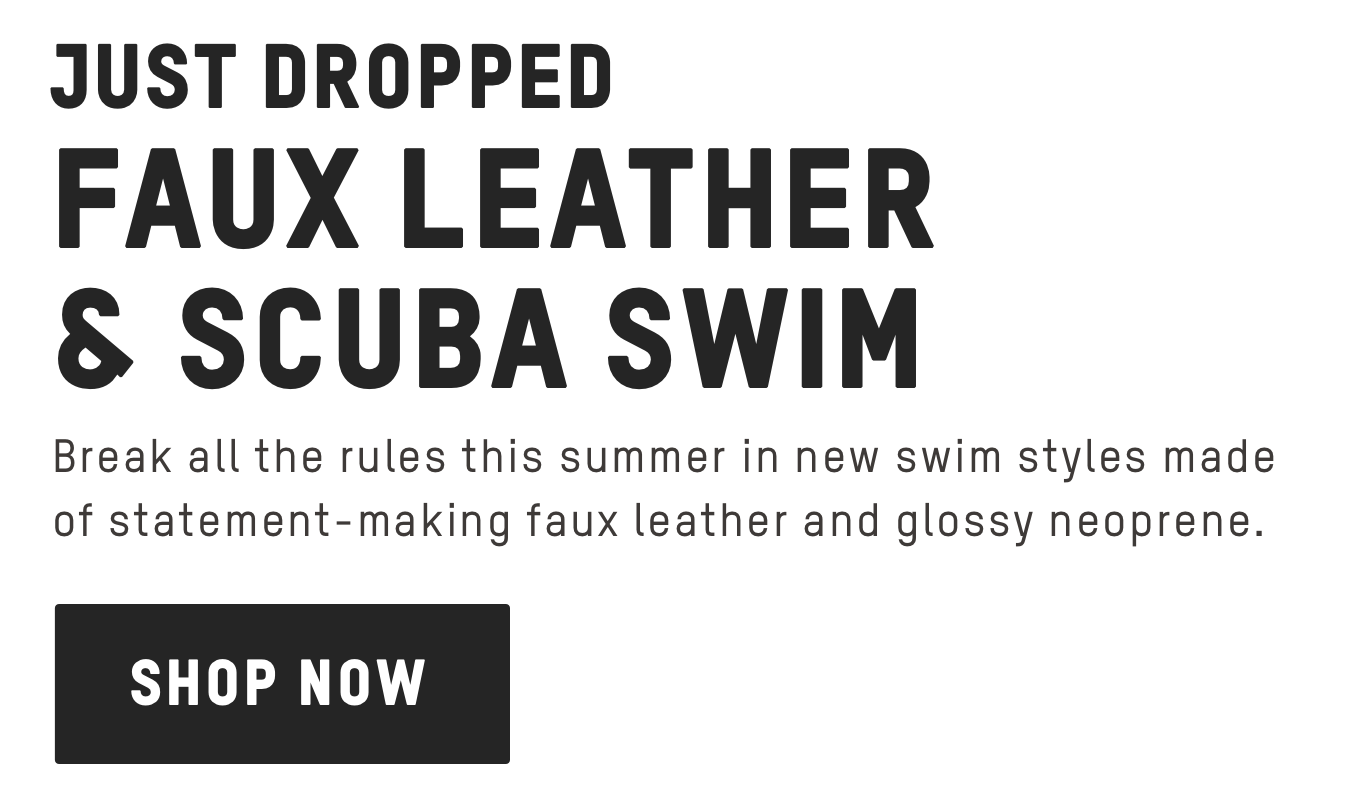 Skims faux leather: Shop the new collection