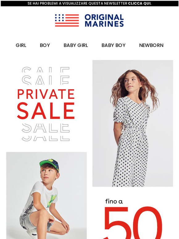 Continuano i vantaggi esclusivi dei Private Sale!